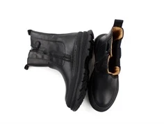 Bisgaard støvlette Nicole sort med elastik